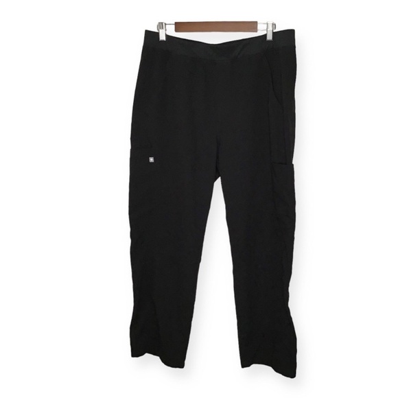 Figs Axim Cargo Scrub Pants in Black Size XLarge. - Picture 1 of 12